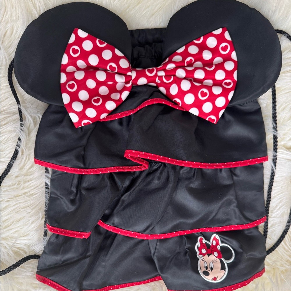 Disney Black and Red Polka Dot Backpack